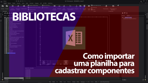 Como importar uma planilha para cadastrar componentes Como importar uma planilha para cadastrar componentes
