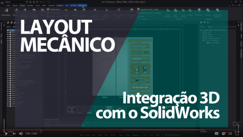 Integração 3D com o SolidWorks Integração 3D com o SolidWorks