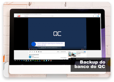 Como gerar uma cópia de segurança ou backup do banco do QC Como gerar uma cópia de segurança ou backup do banco do QC
