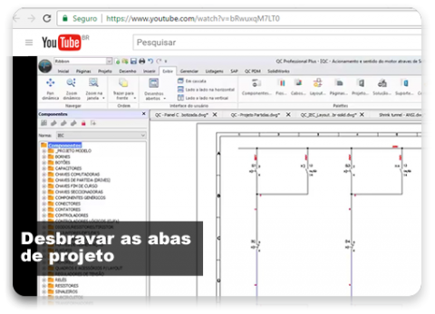 Desbravar as abas de projeto Desbravar as abas de projeto