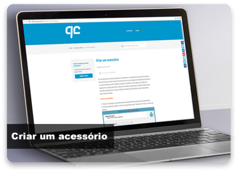 Criar um acessório Criar um acessório