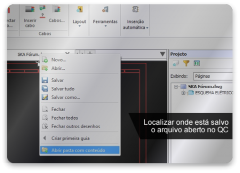 Base de Conhecimento: Localizar onde está salvo o arquivo aberto no QC Base de Conhecimento: Localizar onde está salvo o arquivo aberto no QC