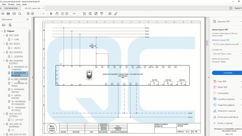 Exportar PDF com marca d'água Exportar PDF com marca d'água